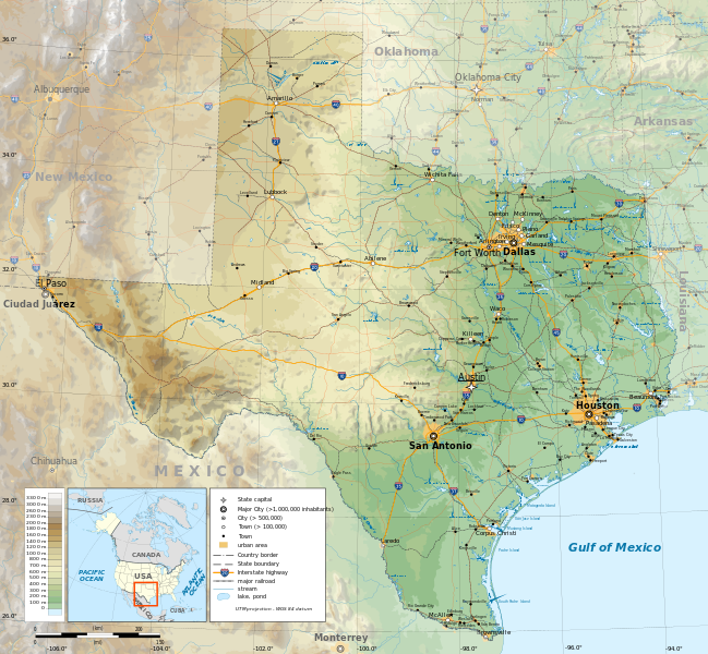 Texas Map & Texas Highway Conditions - Texas 